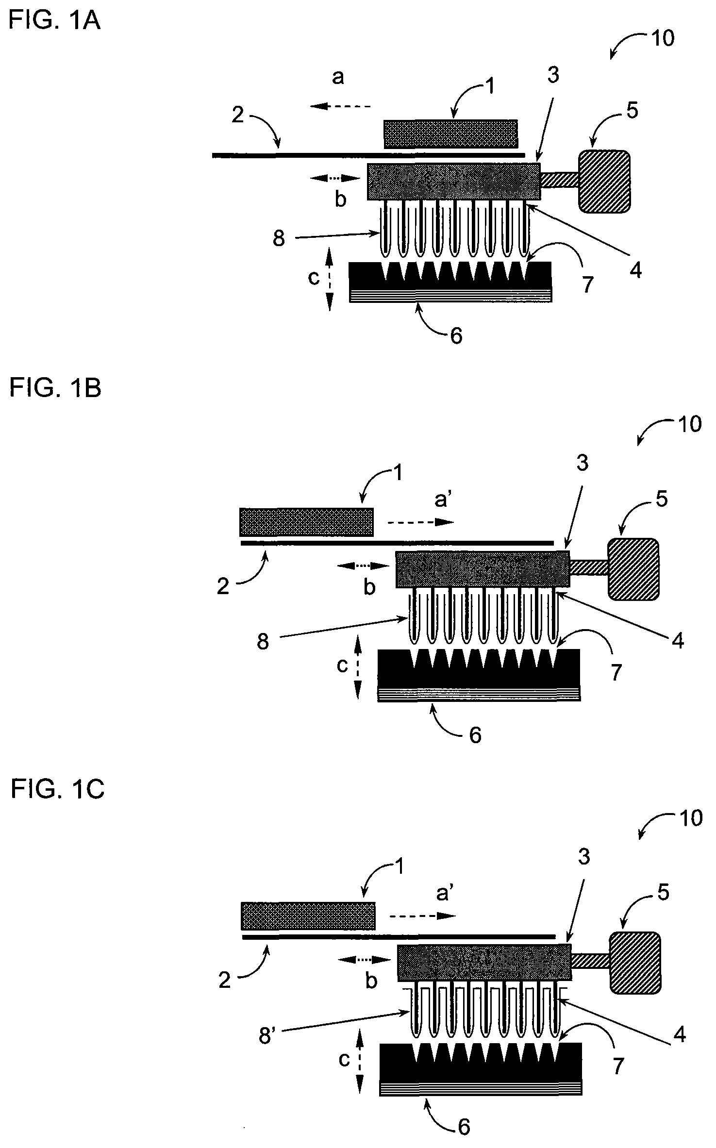 Device and method for separating magnetic or magnetizable particles from a liquid