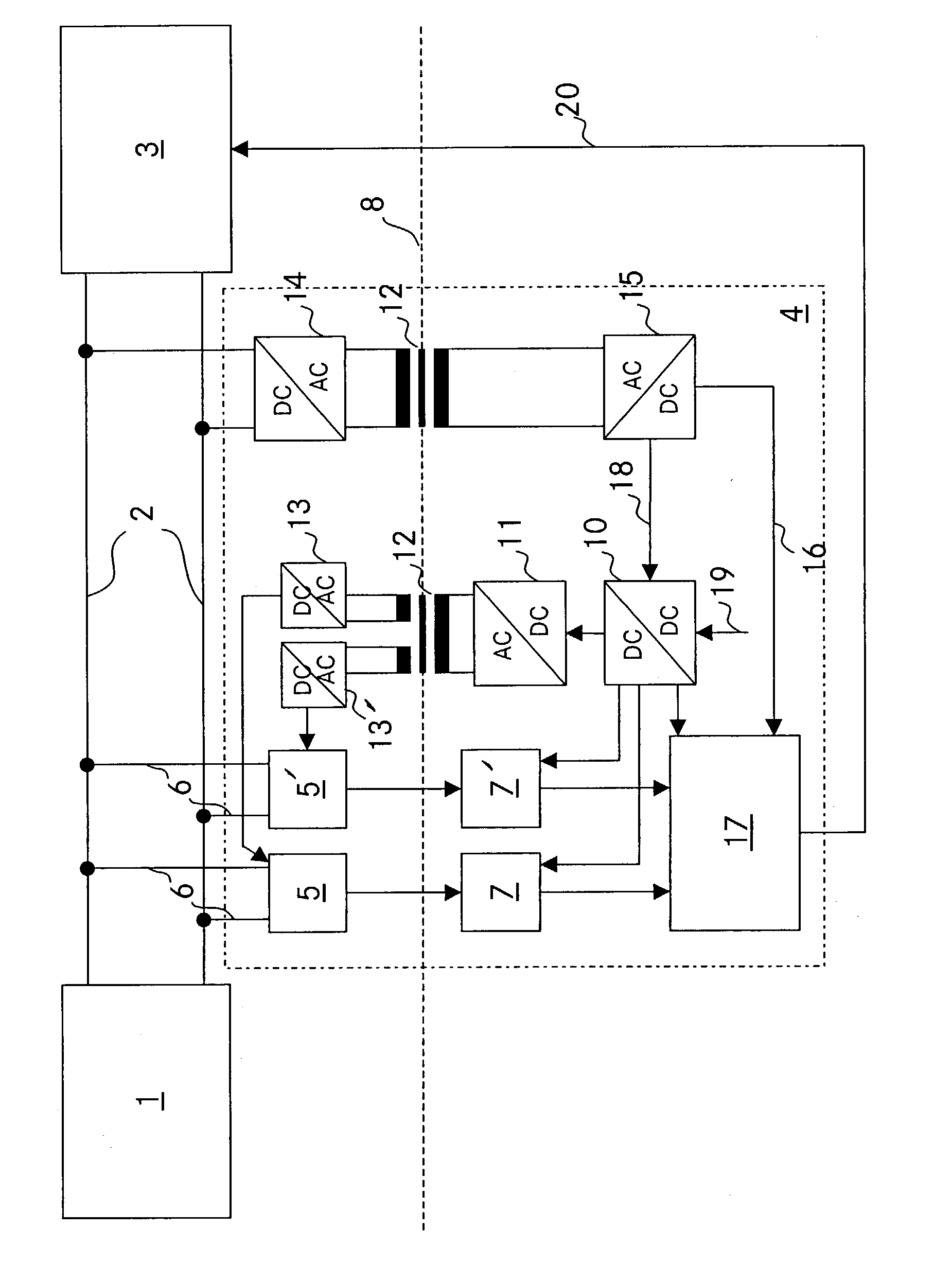 Fuel cell system and method for voltage monitoring for a fuel cell system