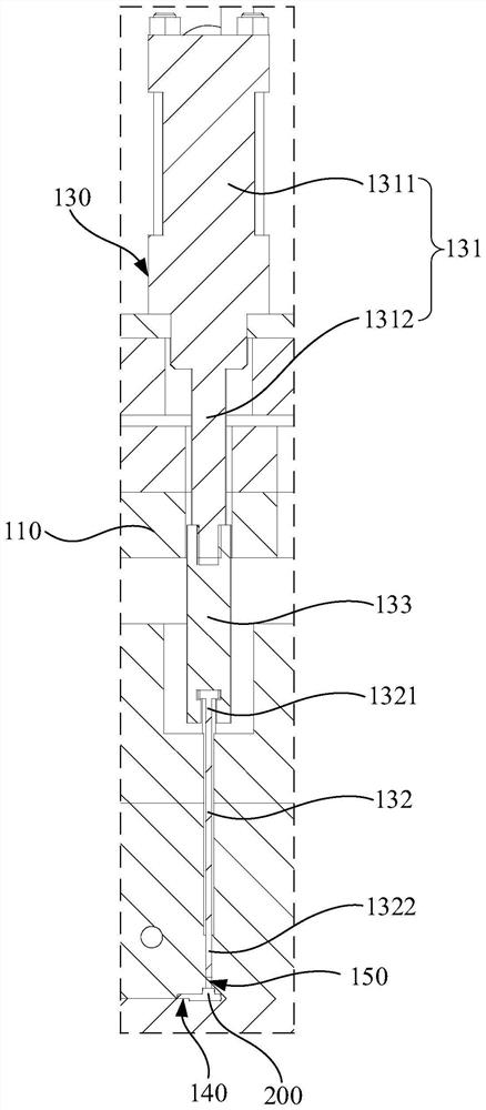 Die-casting die and die-casting method of product