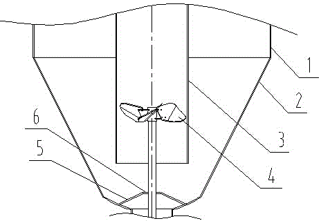 Crystallizer with rectifying hood