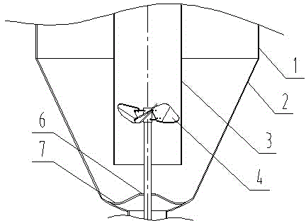 Crystallizer with rectifying hood