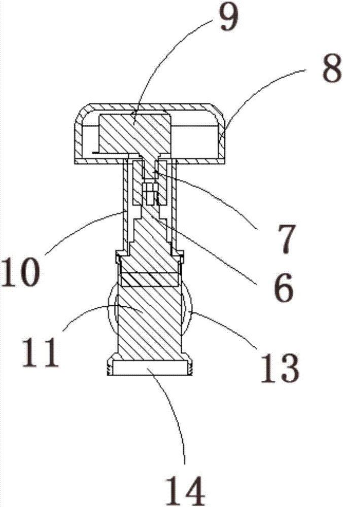 Device and method for stably adjusting water temperature