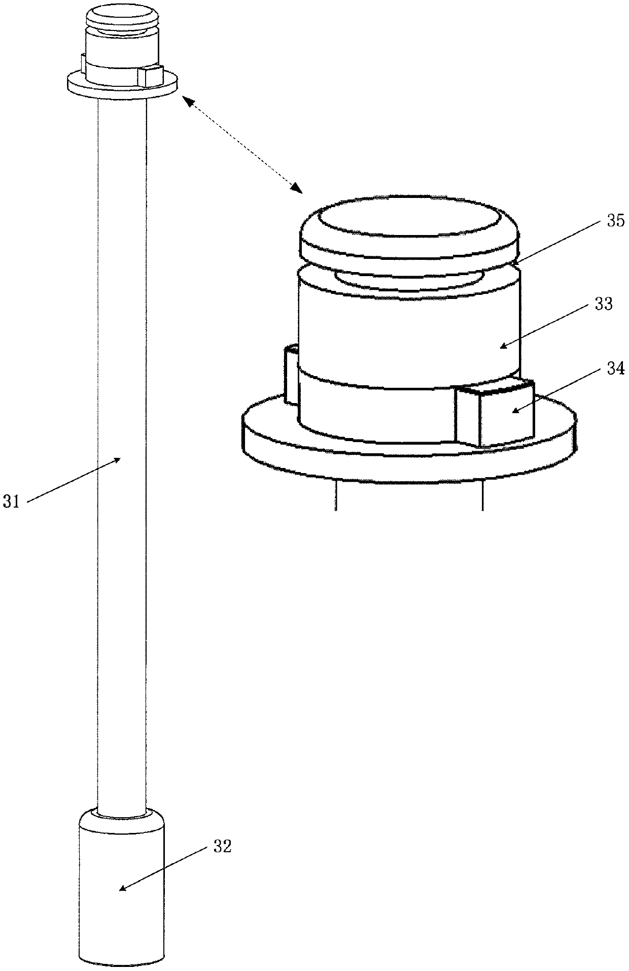 Piano tuning impact wrench