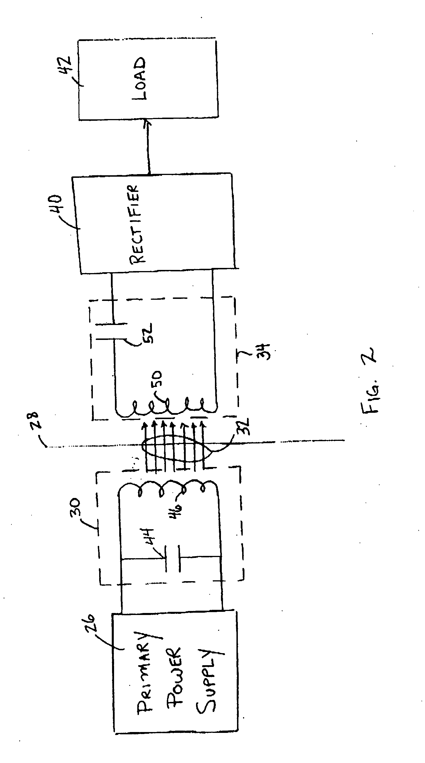 Low frequency transcutaneous energy transfer to implanted medical device