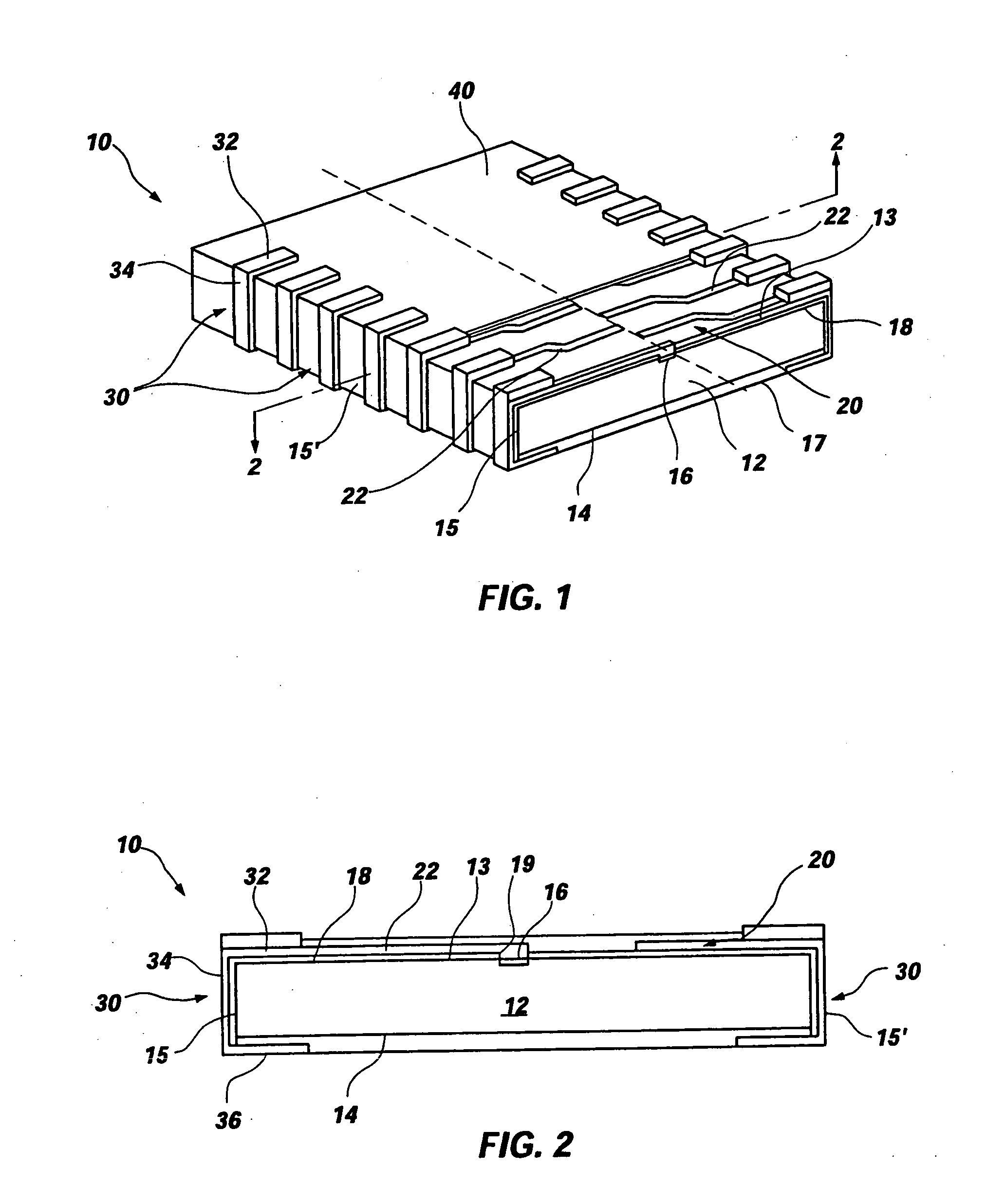 Castellated chip-scale packages and methods for fabricating the same