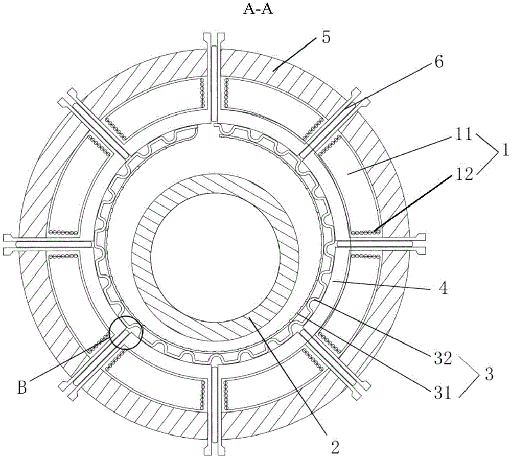 Electromagnetically enabled active hydrodynamic gas-lubricated bearing