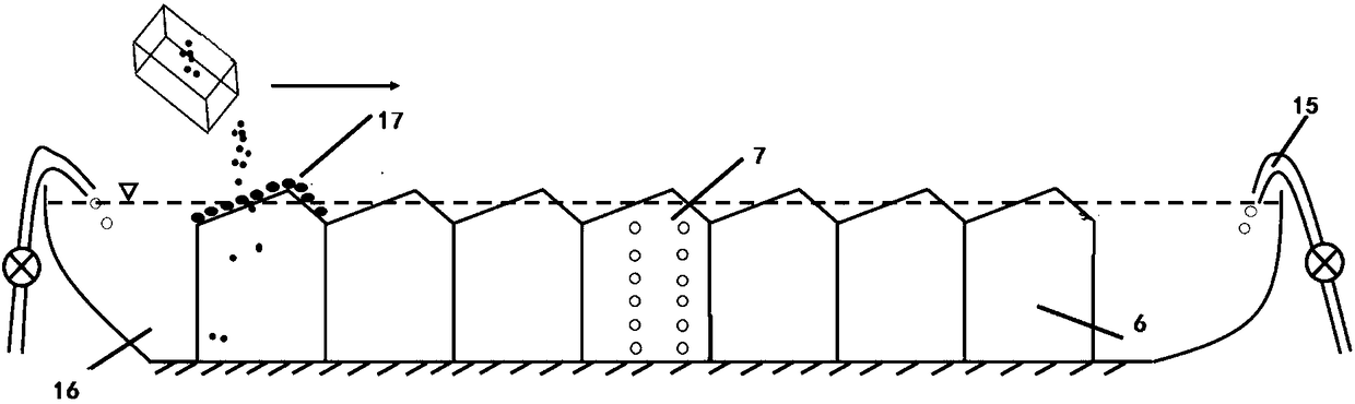 An experimental system and experimental method for monitoring the release of pollutants in sediment during flooding