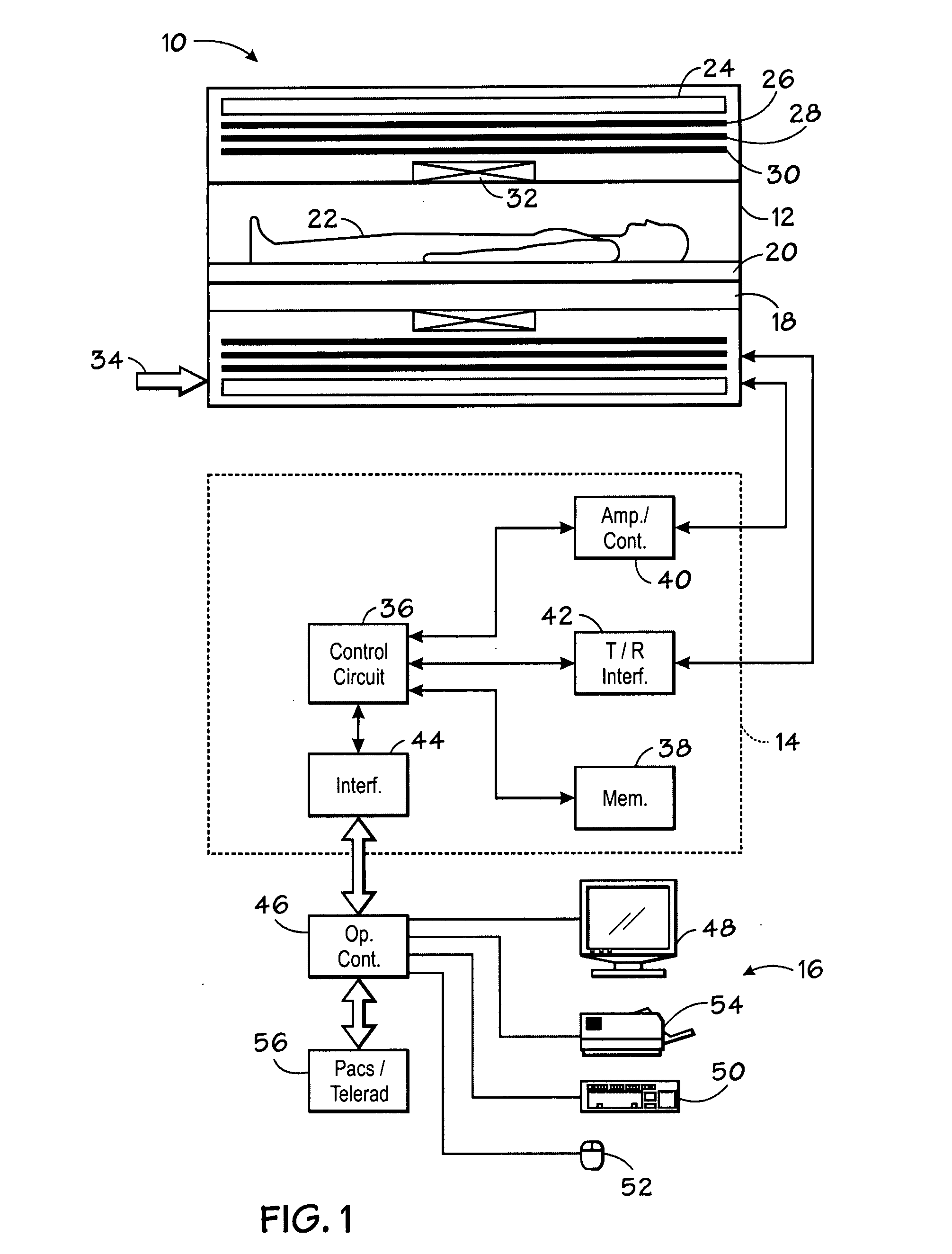 Magnetic resonance imaging visualization method and system