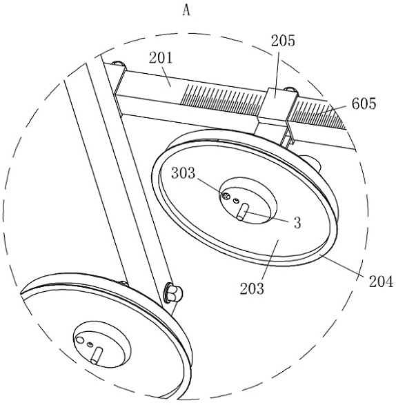 Wood carrying manipulator with protection function