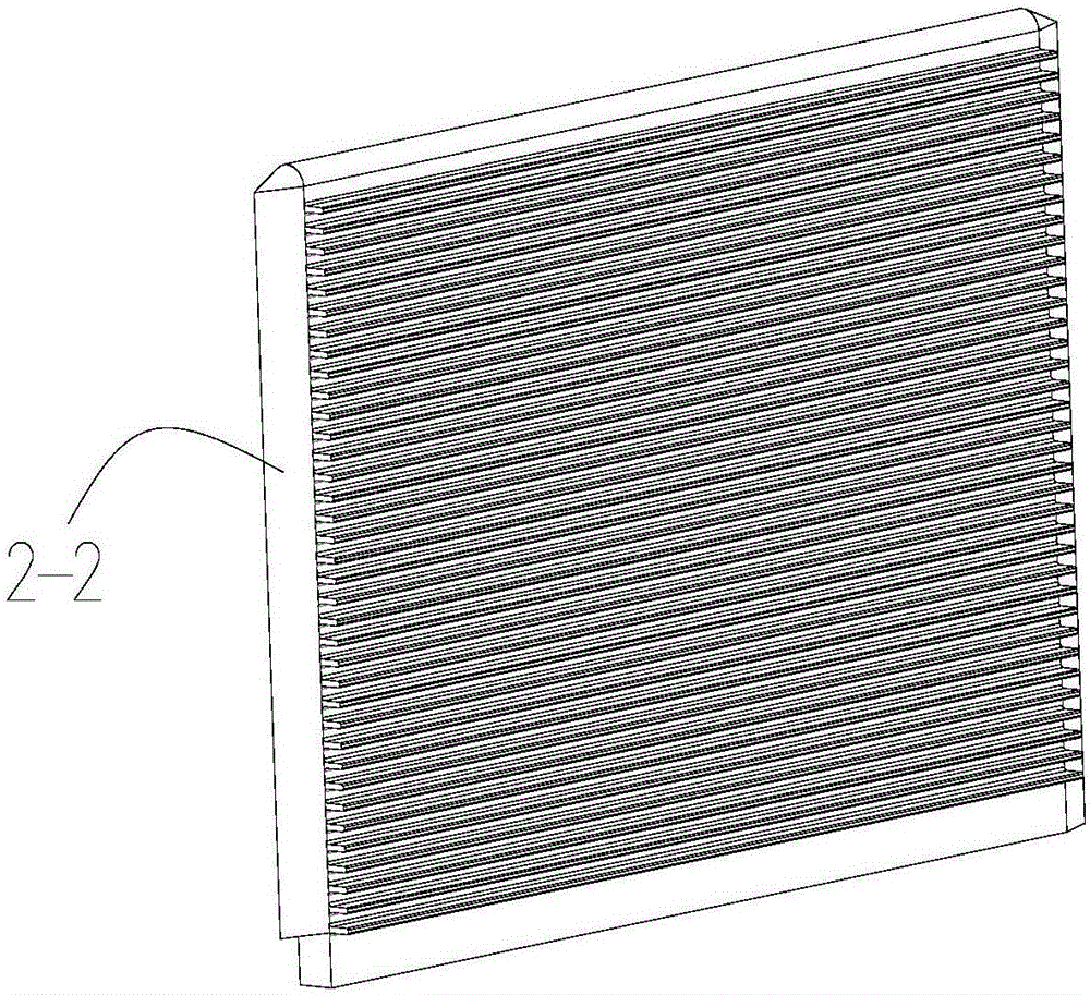 Radiator and forming process based on same