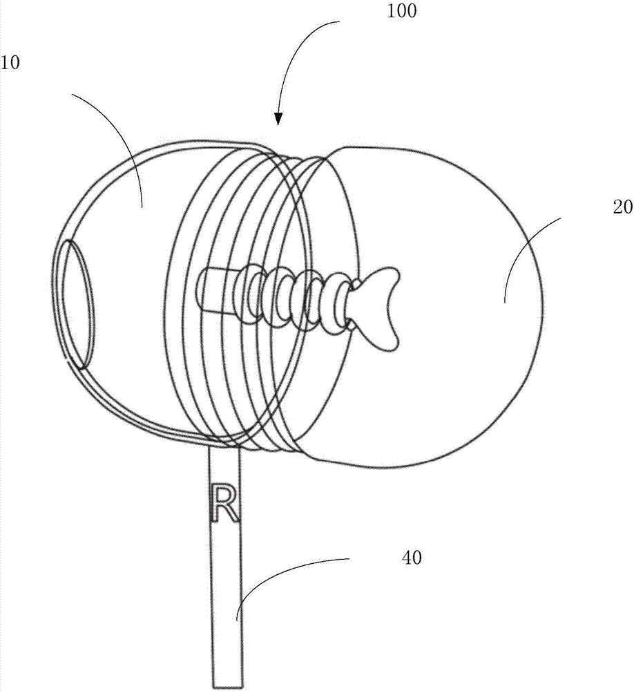 Ear entering type earphone