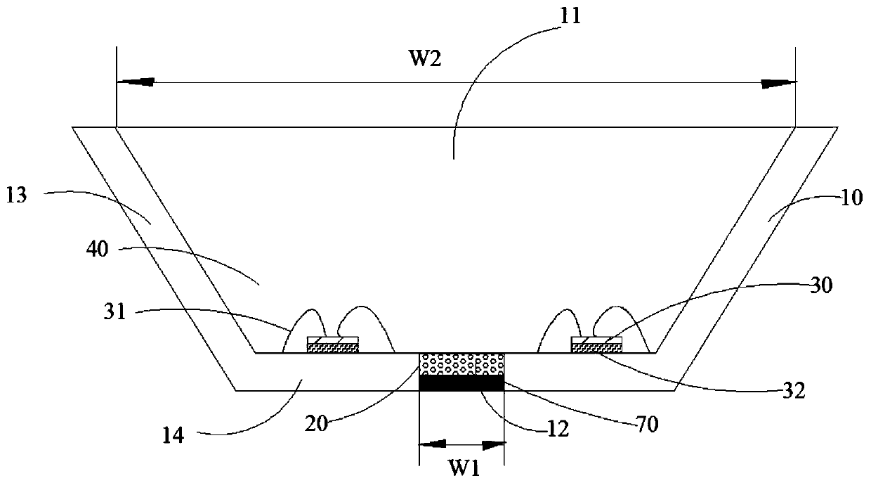 Light-emitting diode device and light-emitting device