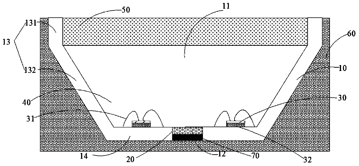 Light-emitting diode device and light-emitting device