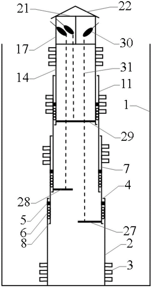 A method of subsidence monitoring in goaf subsidence area using subsidence monitoring system