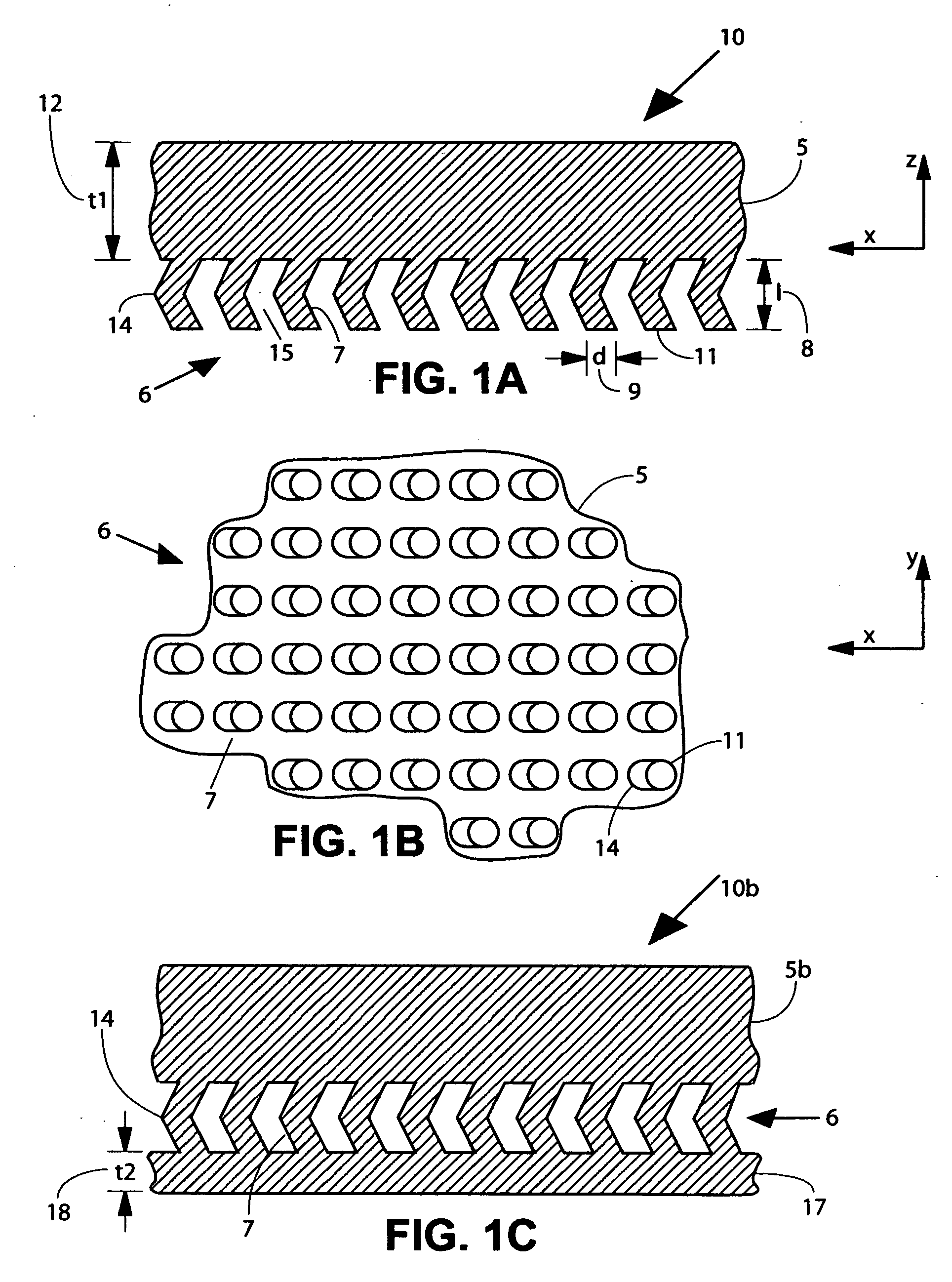 Adaptive interface using flexible fingers