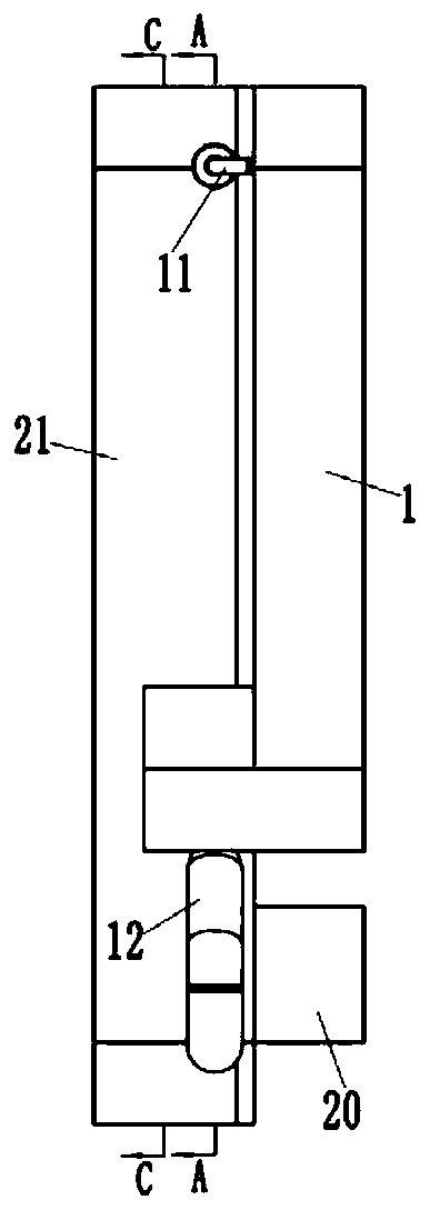 A wall-mounted charging pile with improved structure