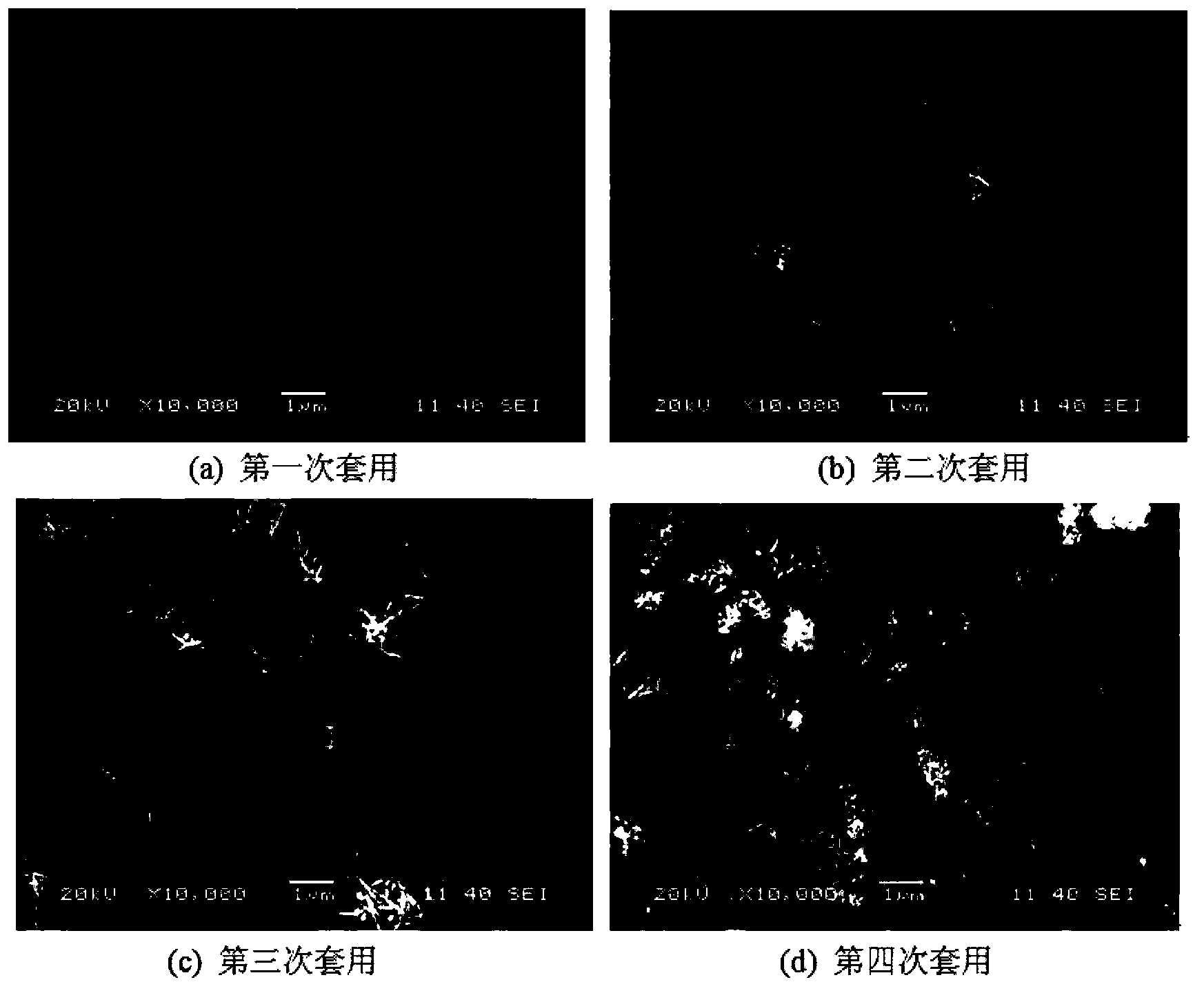 Method for preparing CuInS2 nanocrystals by using mother liquor through solvothermal process