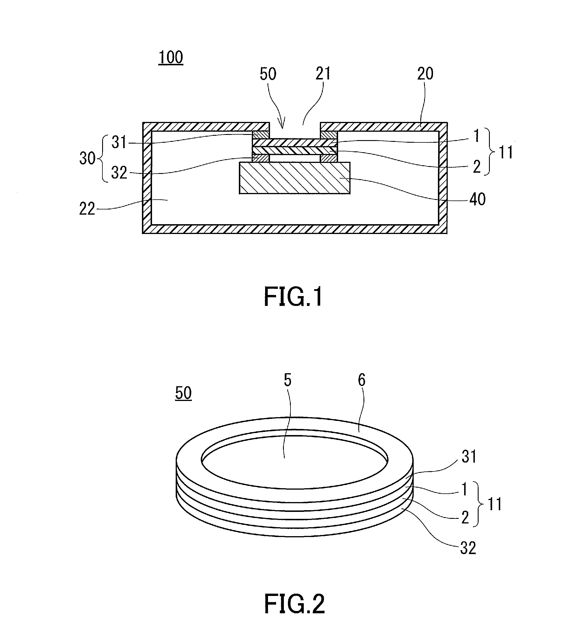 Waterproof ventilation structure, waterproof ventilation member, and waterproof air-permeable membrane