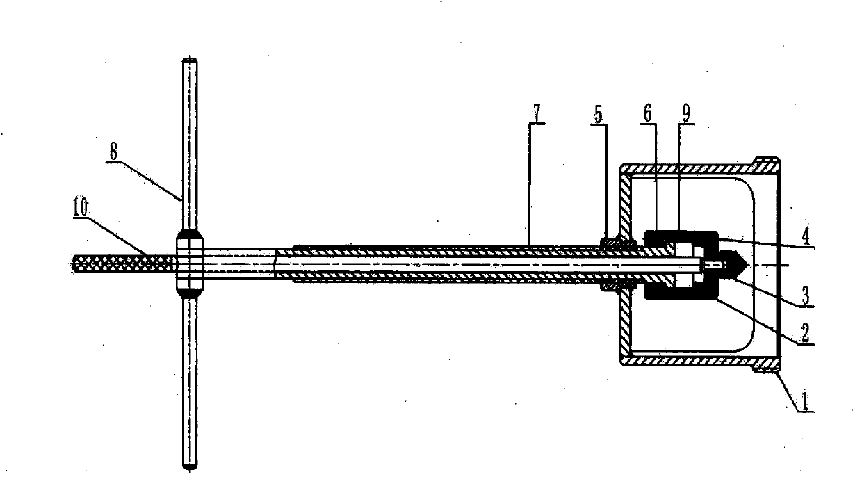 Screw type disassembling tool