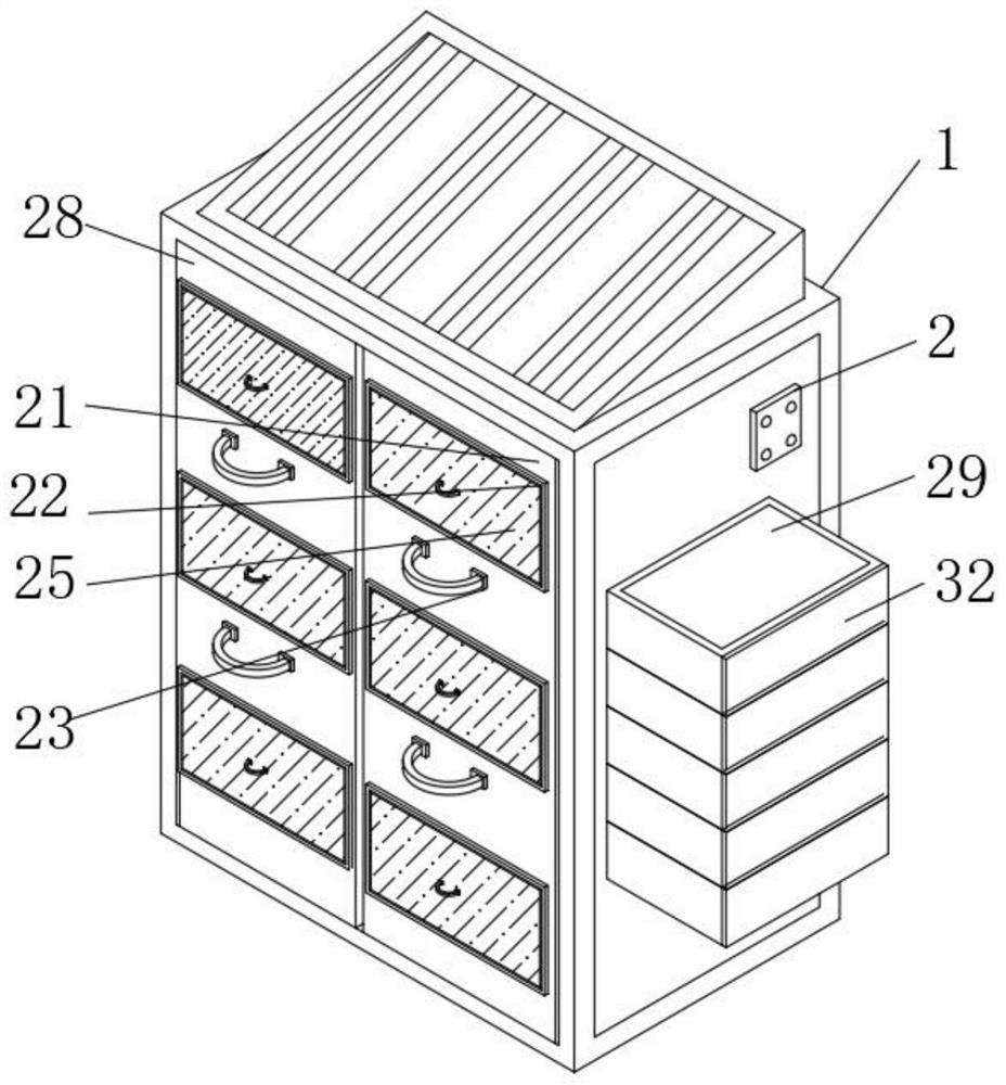 Obstetrical clinical disinfection and isolation instrument cabinet