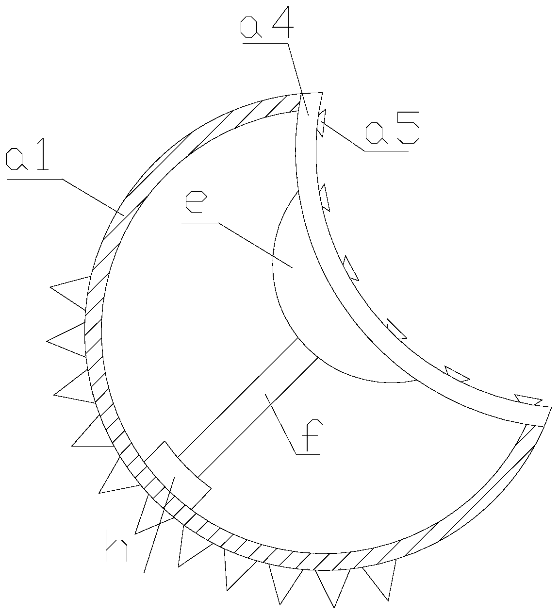 PE pipeline cutting machine