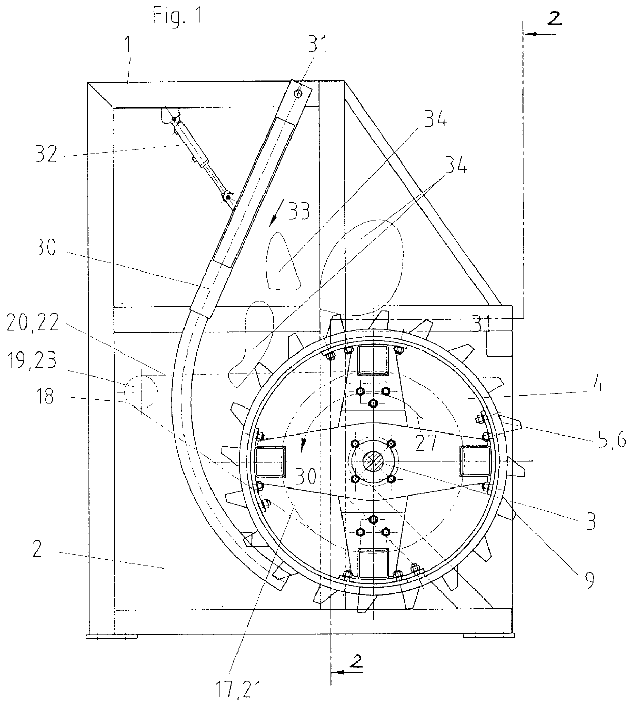 Device for ripping and tearing bags open