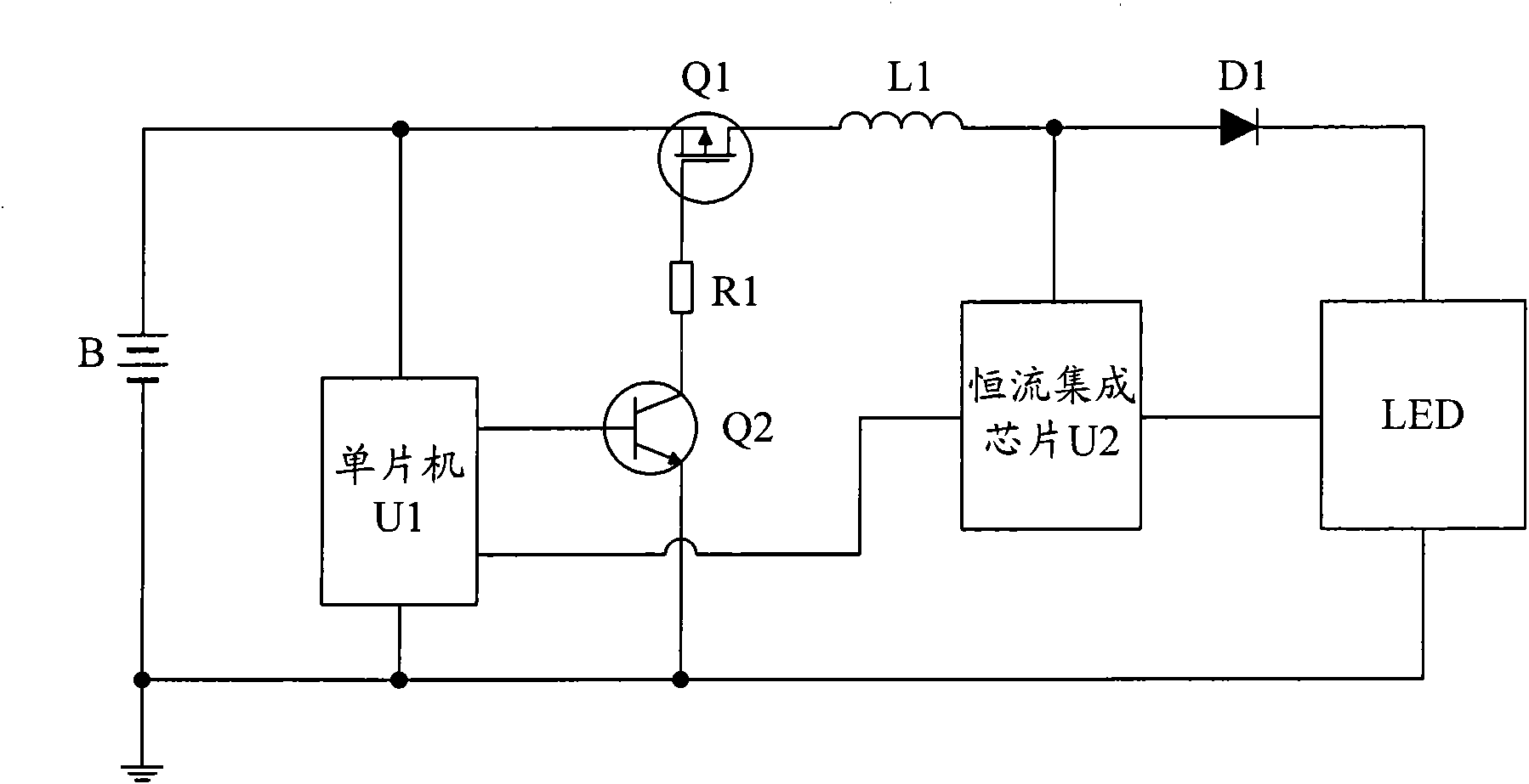 LED drive control circuit