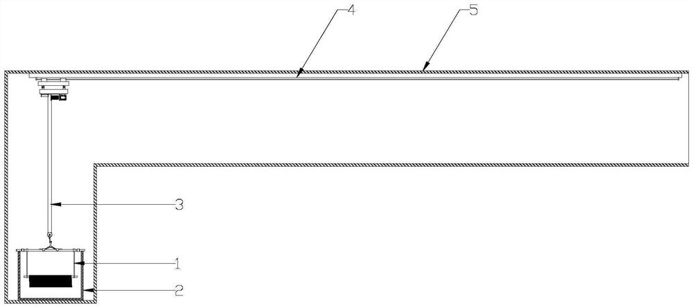 Pickling device for high-strength rivet wire