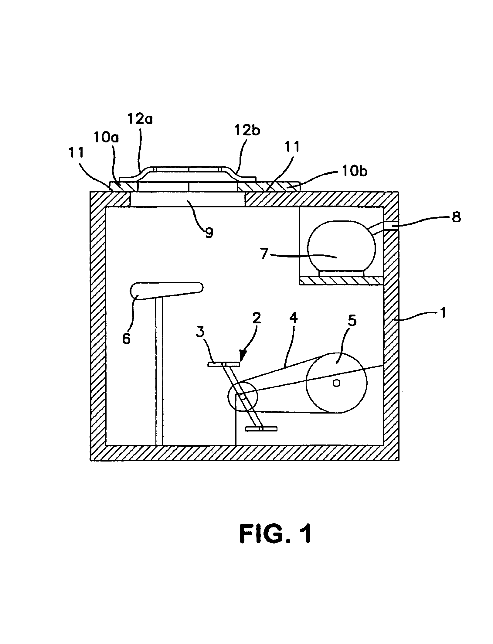 Apparatus for physical training of persons