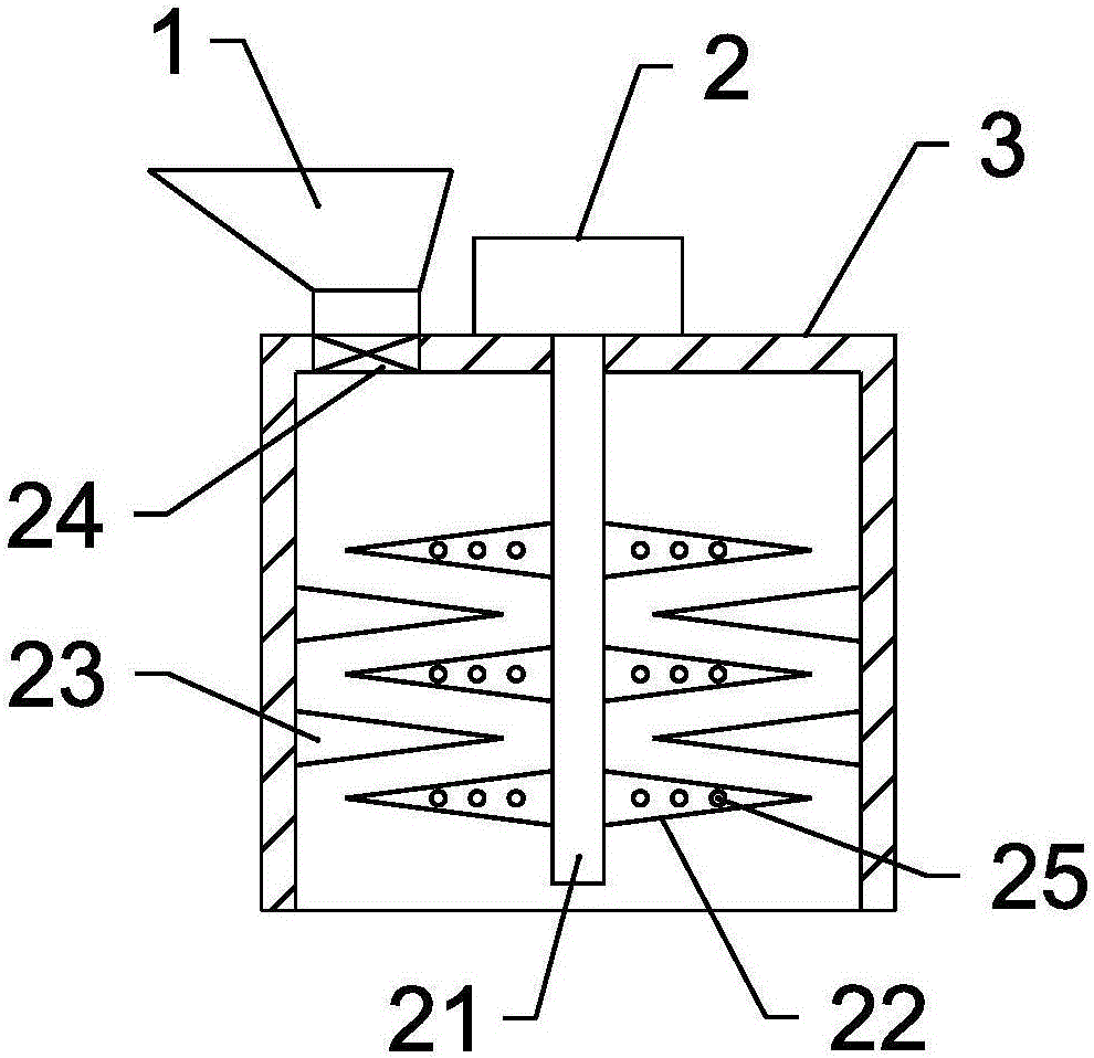 Comprehensive processing device for coal ash recycling