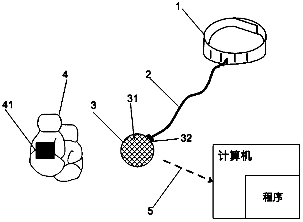 Intelligent fighting boxing glove data correction training system based on stress