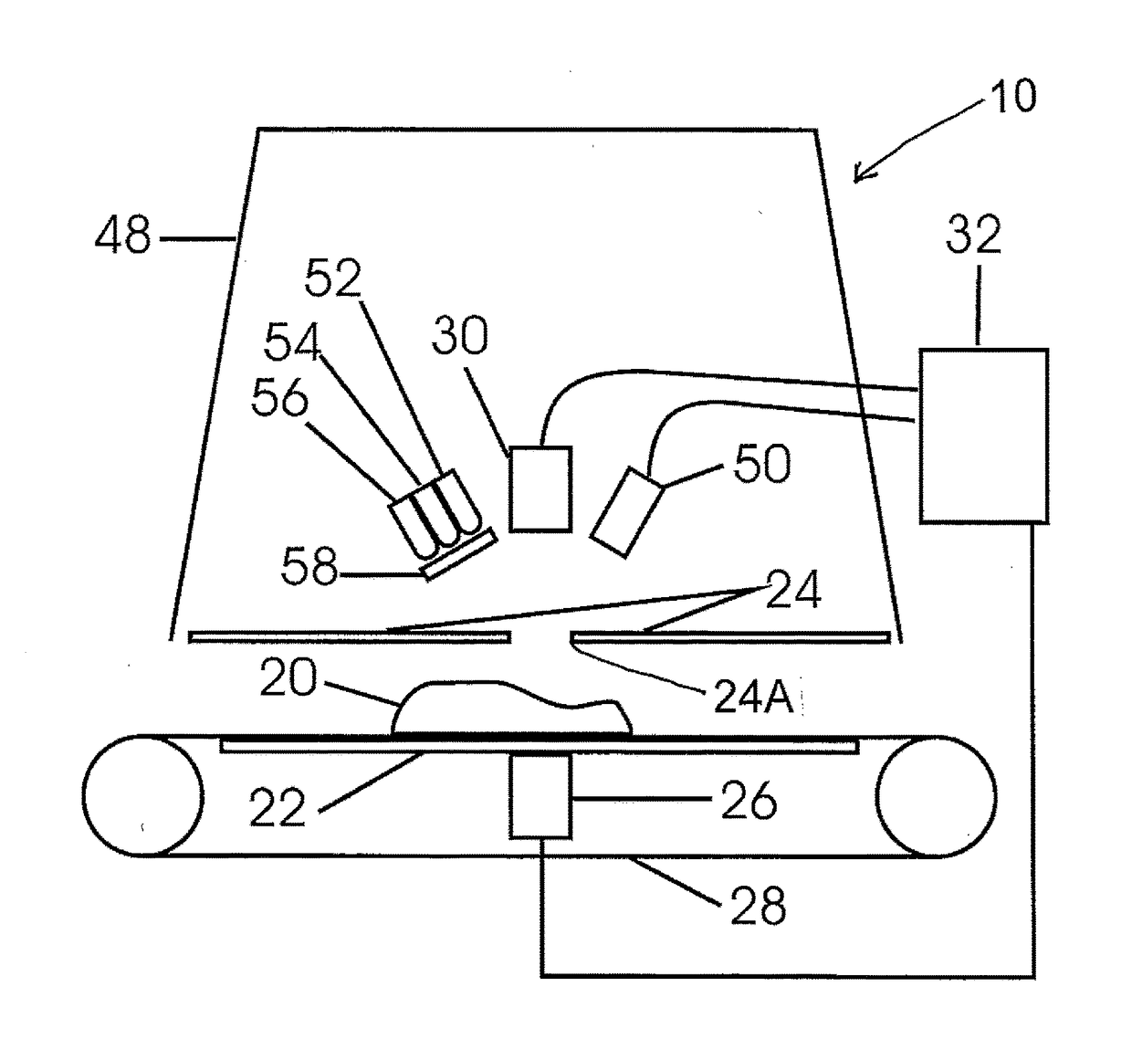 Method and Device for Bone Scan in Meat