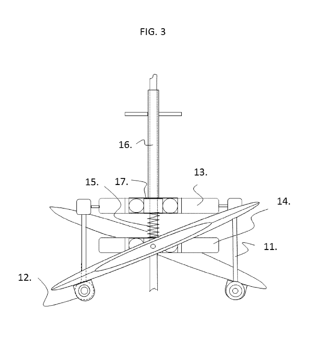 Variable performance axial flow ducted fan with high efficiency and reduced current drawn