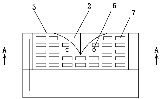 Oil field oil sludge woven bag breaking device