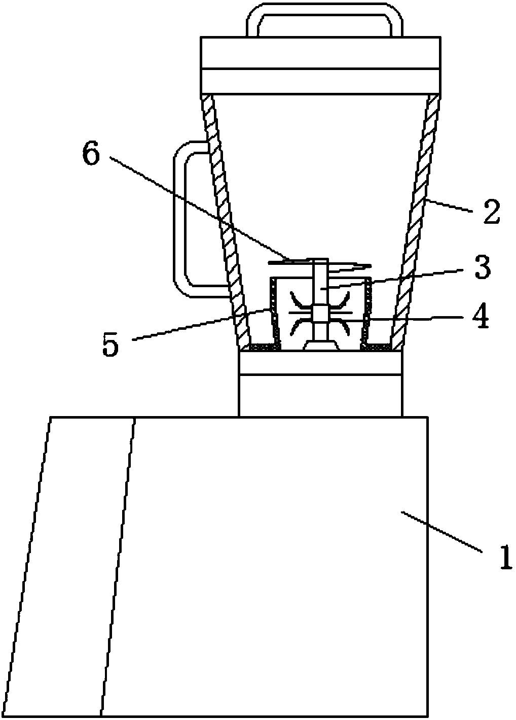 High speed blender for five cereals