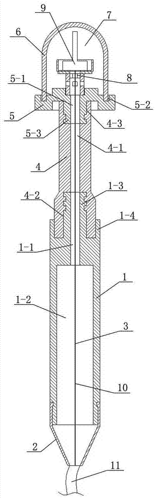 MEMS vector hydrophone encapsulation structure with vibration isolation function