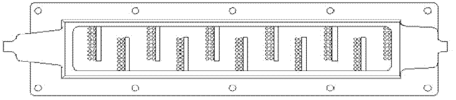 Photocatalysis reduction method and device for CO2 in flue gas in oxygen-enriched combustion power plant