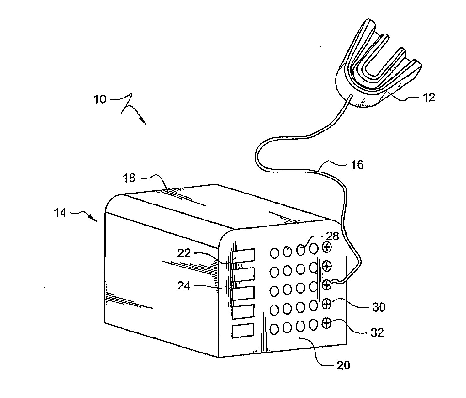 Treatment device and method for treating or preventing periodontal disease through application of heat