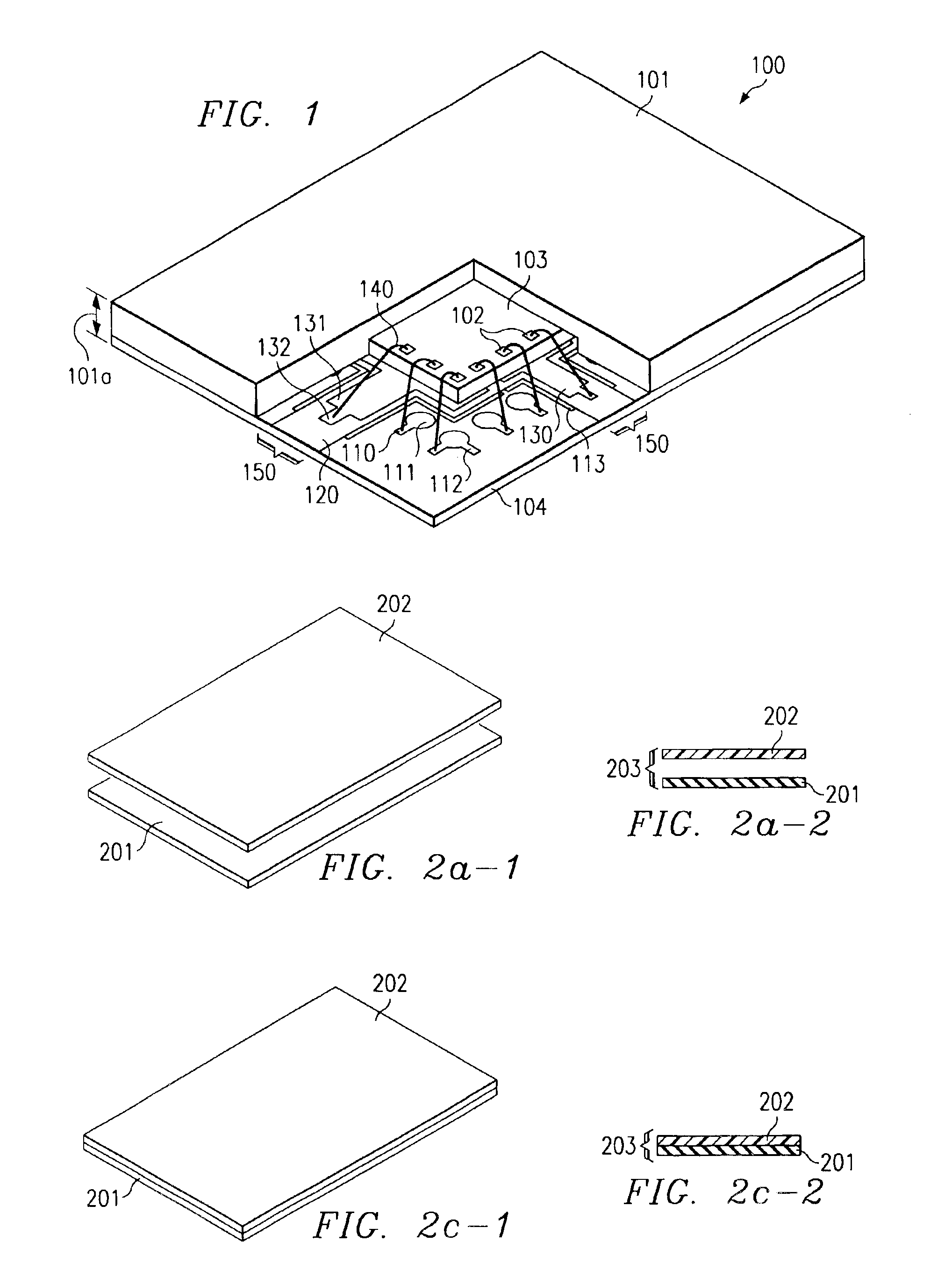 Plastic chip-scale package having integrated passive components