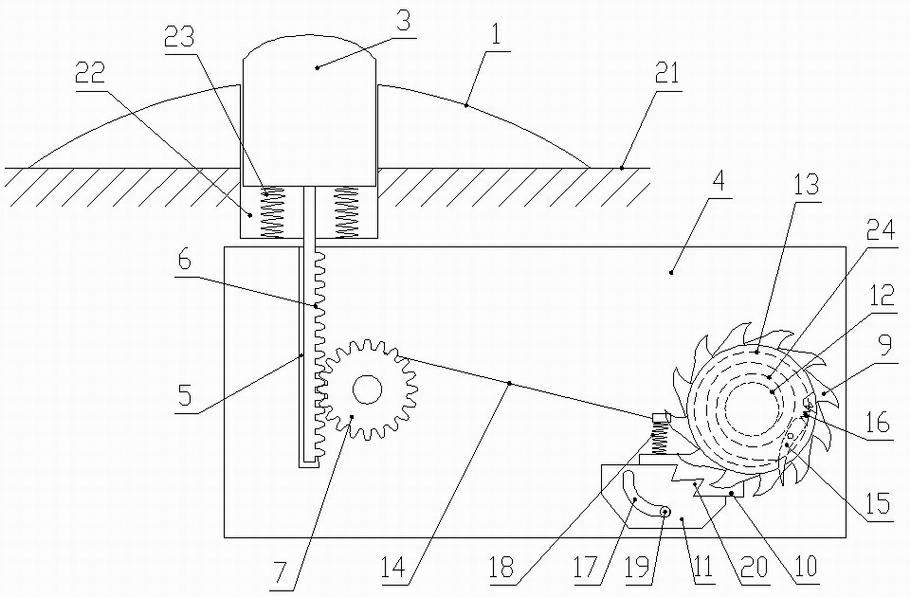 Intelligent lift speed reducing belt