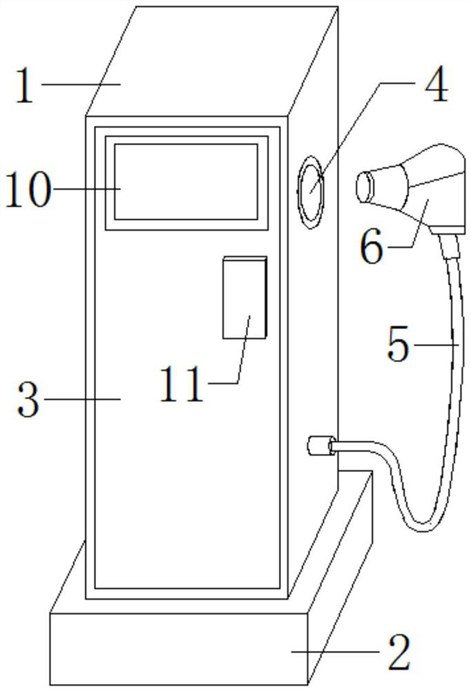 Anti-electricity-stealing charging pile