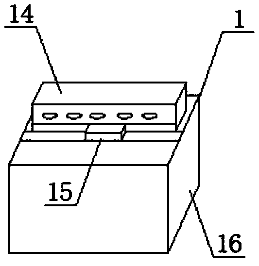 A sewage filtration treatment device