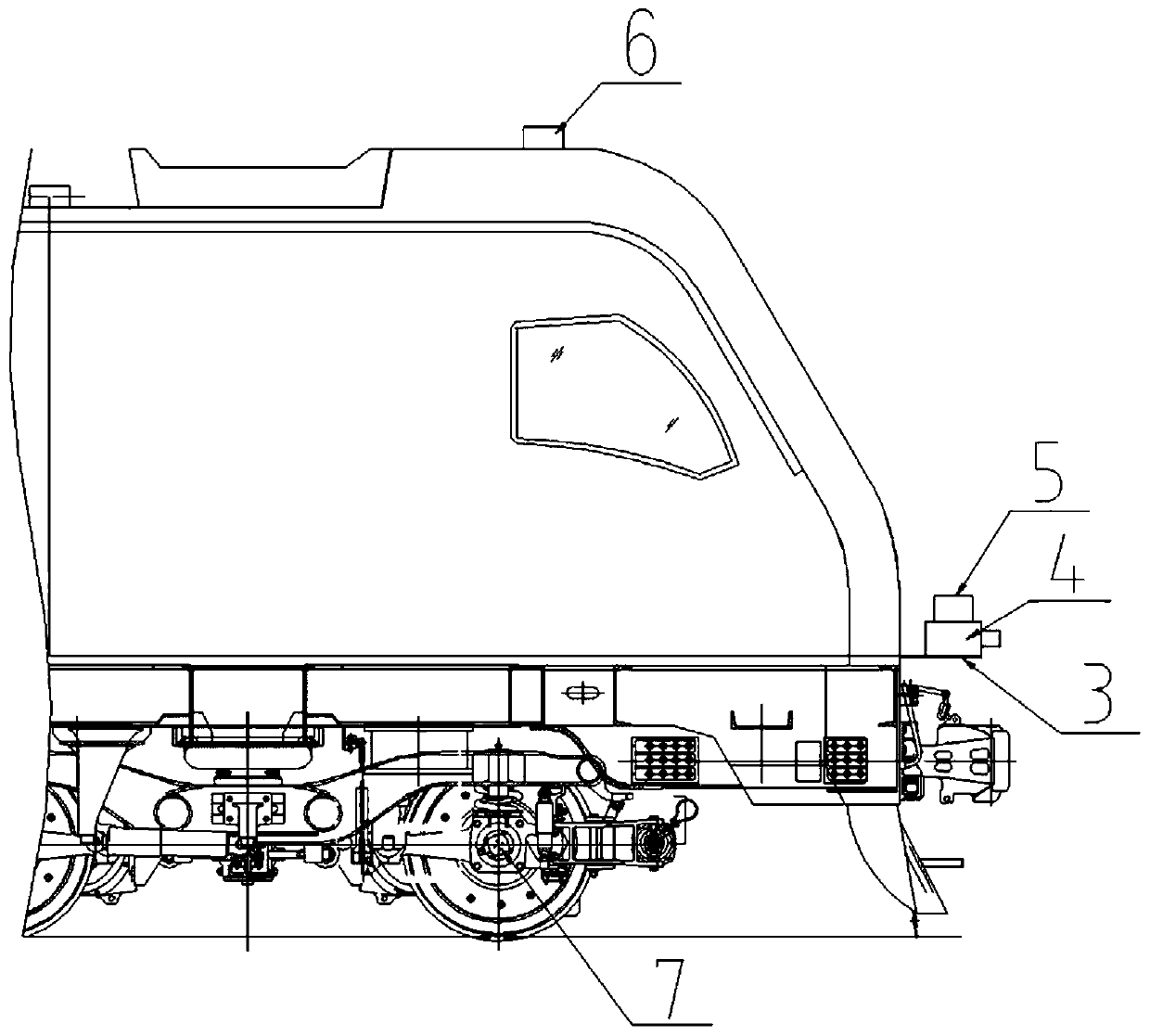 Tunnel section and boundary scanning and detecting device and method