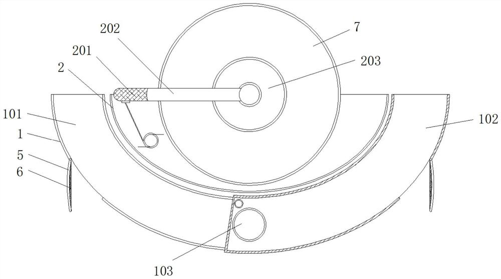 Solar water heater support folding structure and solar water heater