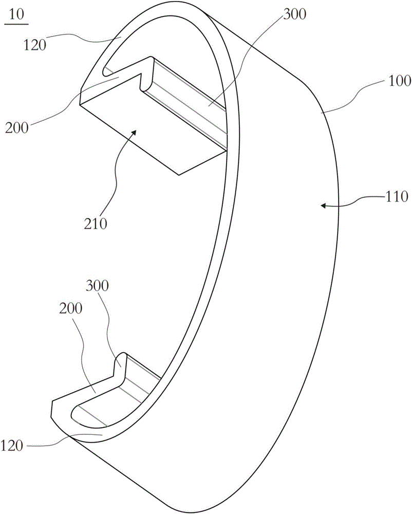 Air switch marking device