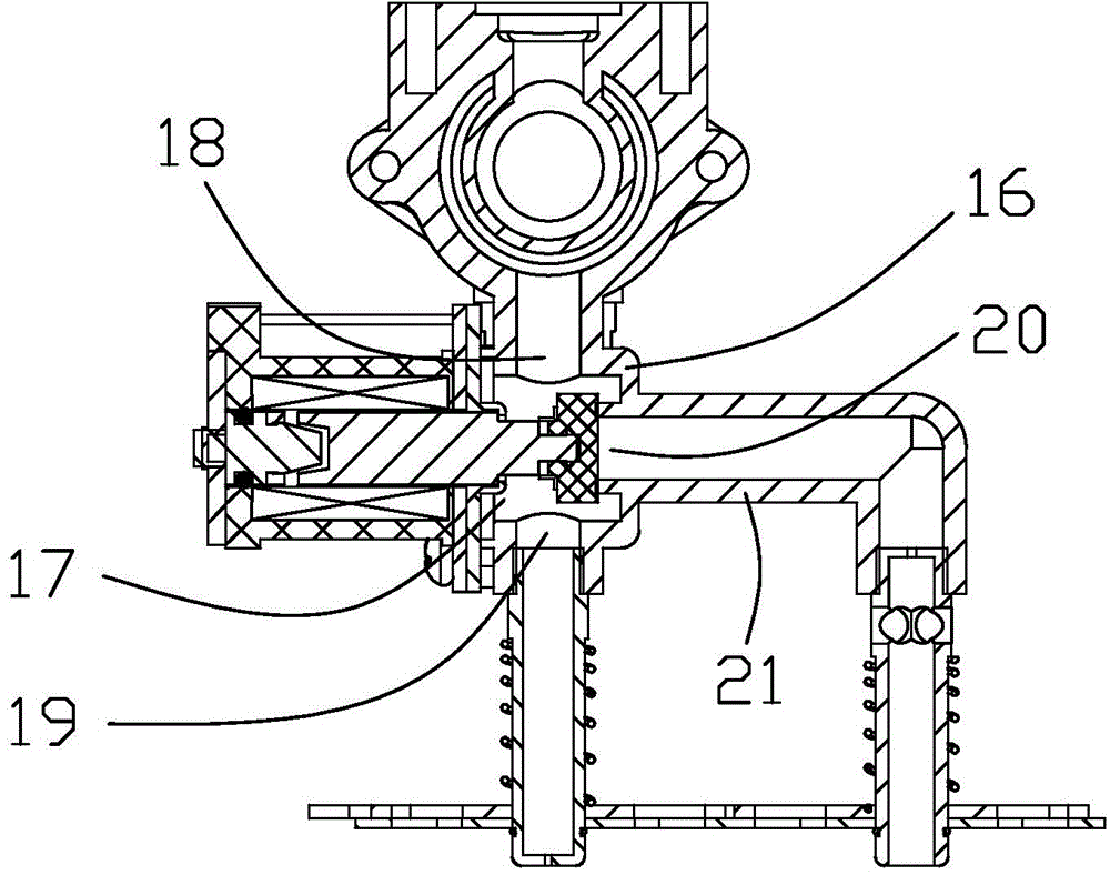 Intelligent-cooking-control proportional valve kitchen range system and control method