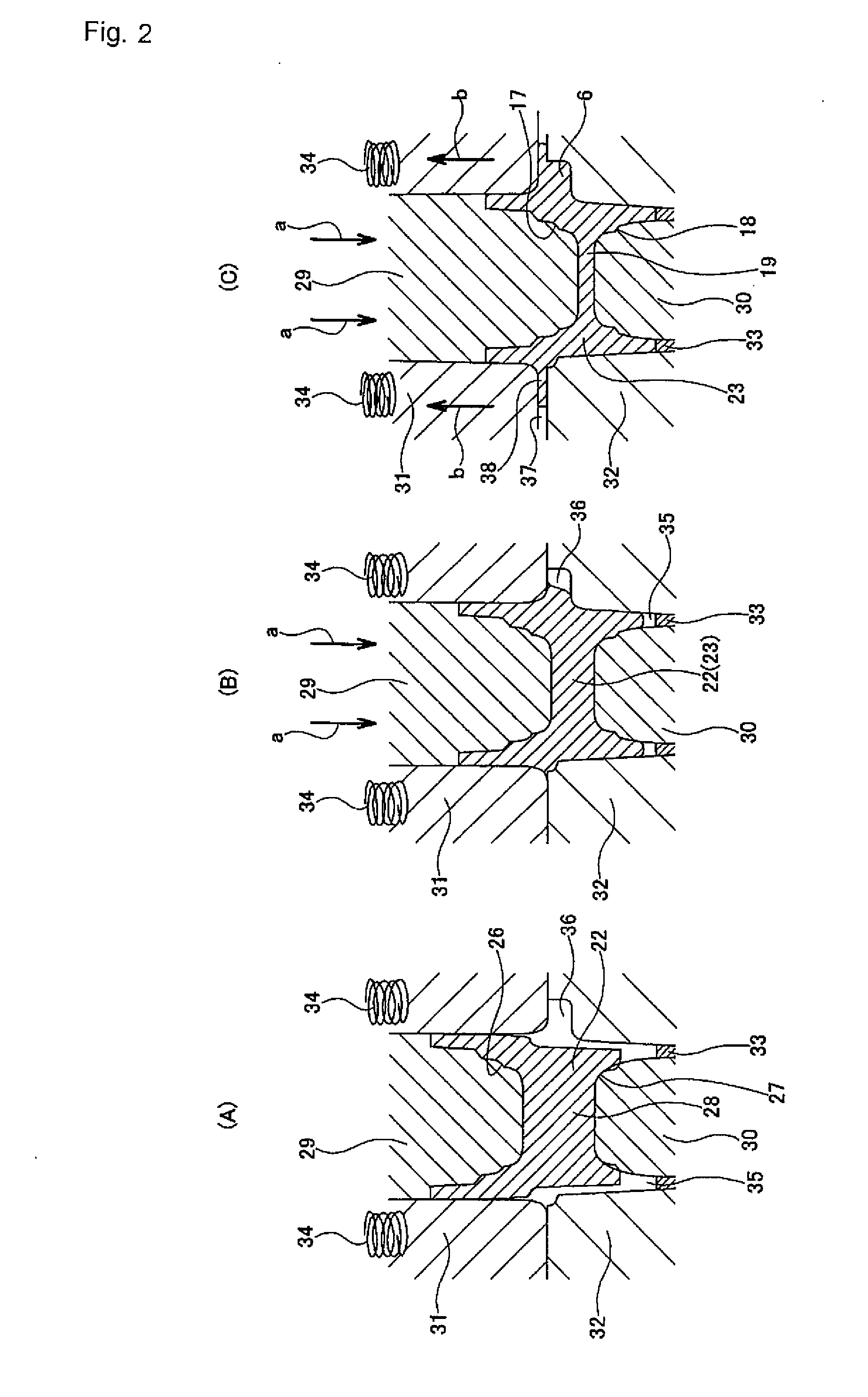 Method for manufacturing a bearing ring member