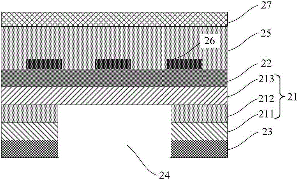 Superconducting nanowire single photon detector based on deep silicon etching process and preparation method