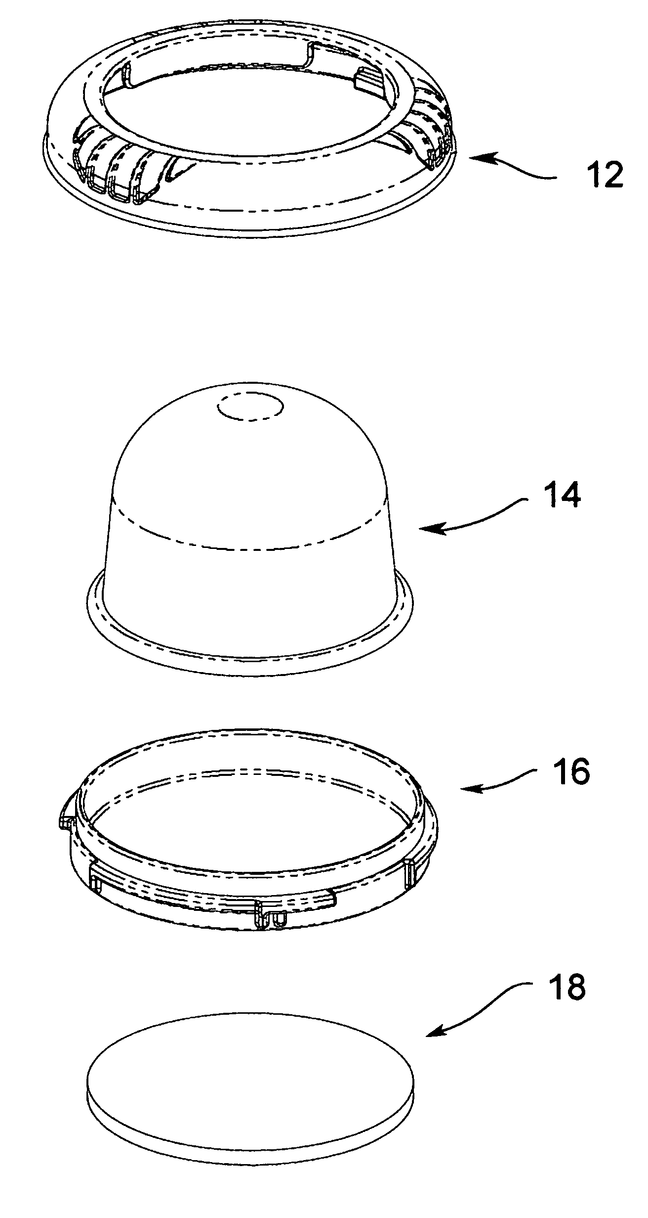 Soap holding device