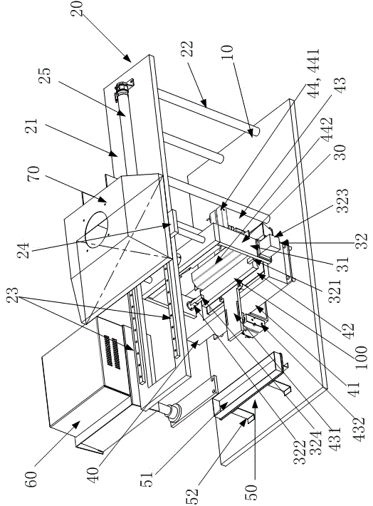 Automatic tin soldering device of transformer